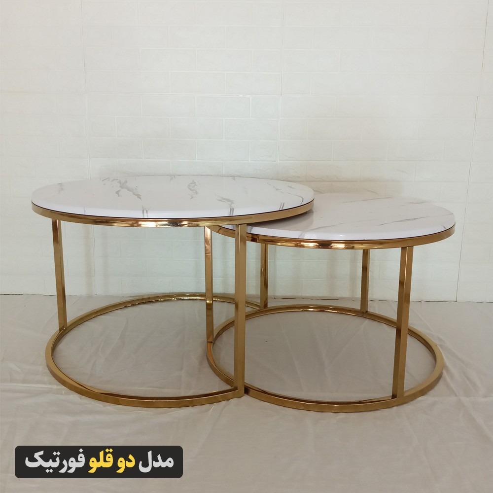میز جلومبلی عسلی دوقلو